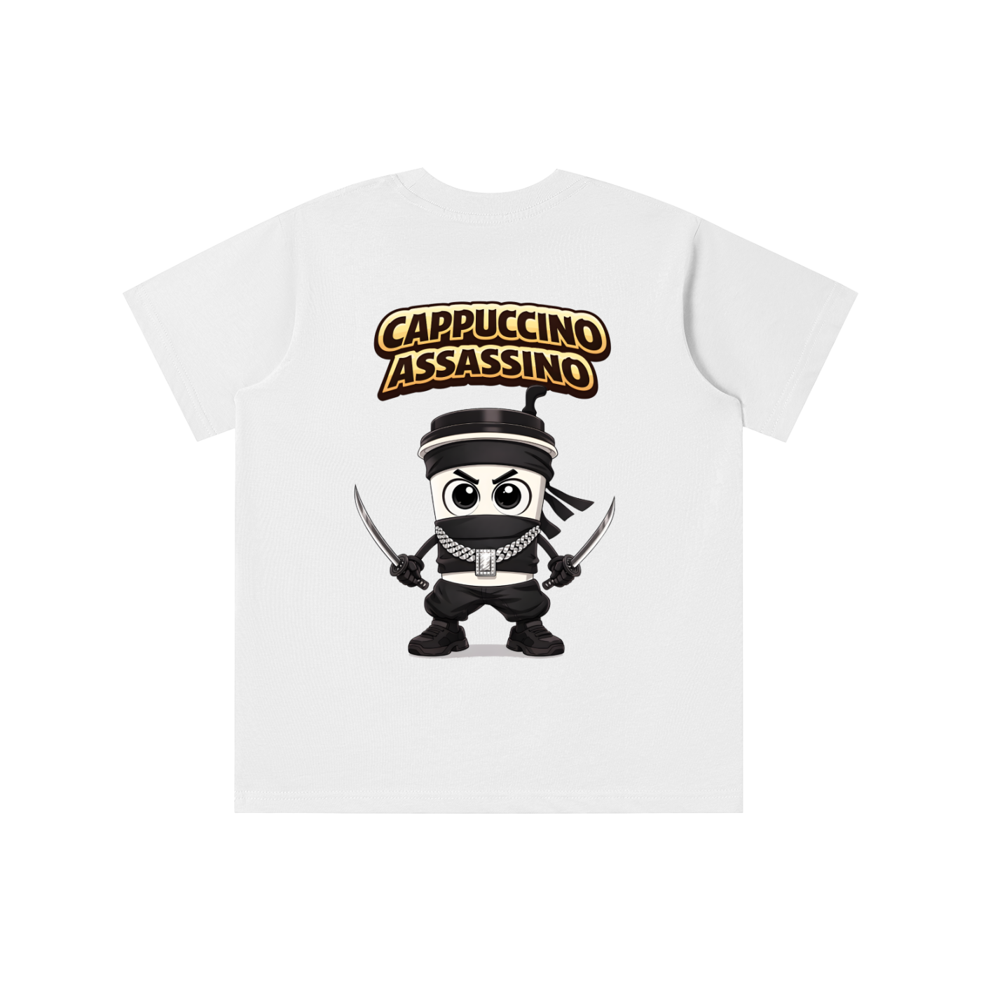 "Cappuccino Assassino" Essential Kids' T-shirt