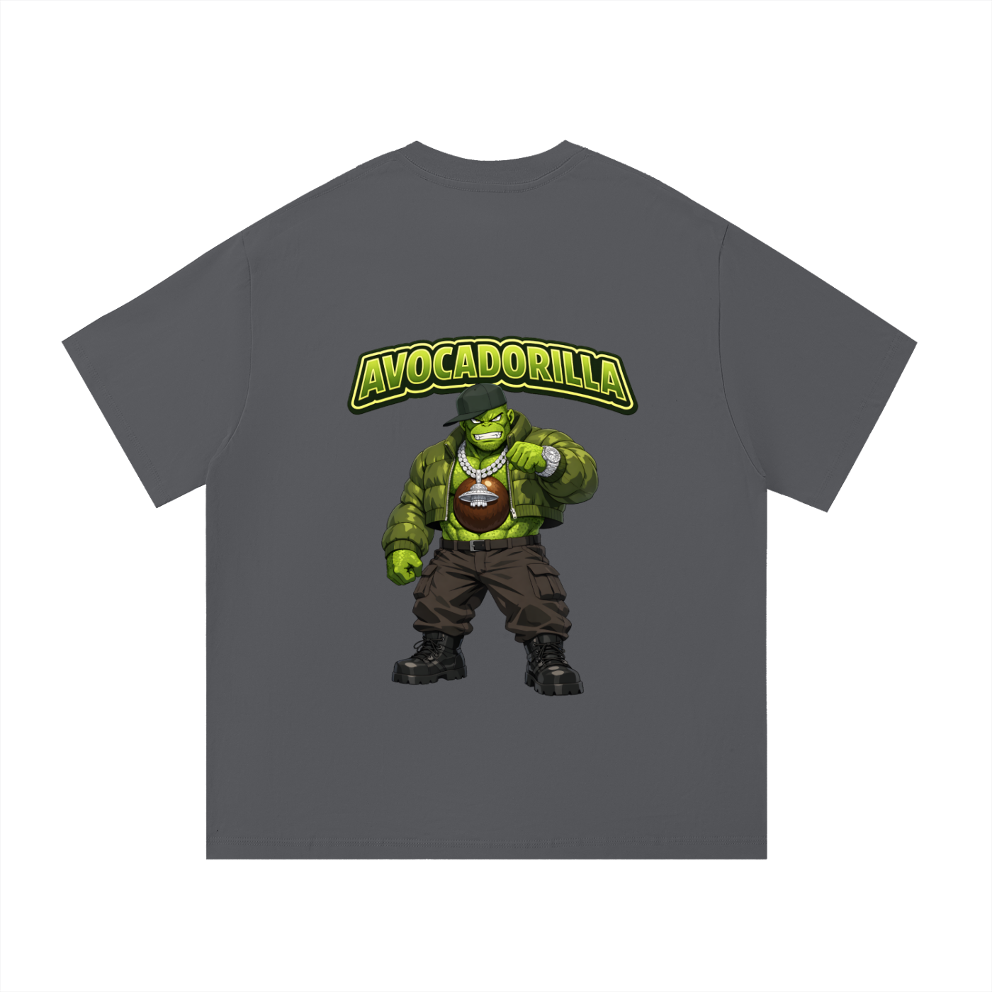 "Avocadorilla" Essential Cotton T-Shirt