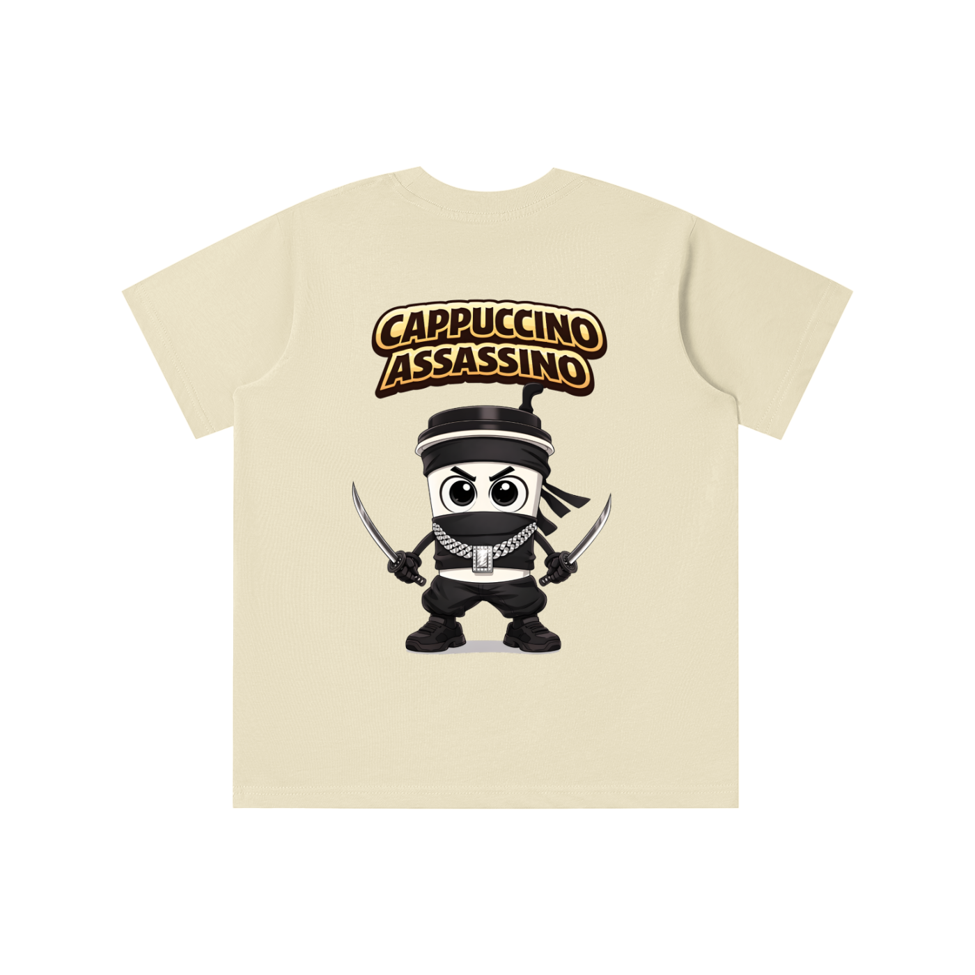 "Cappuccino Assassino" Essential Kids' T-shirt