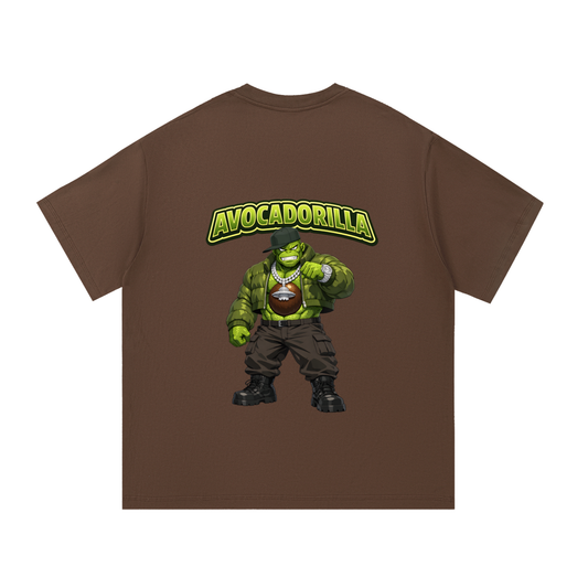 "Avocadorilla" Essential Cotton T-Shirt