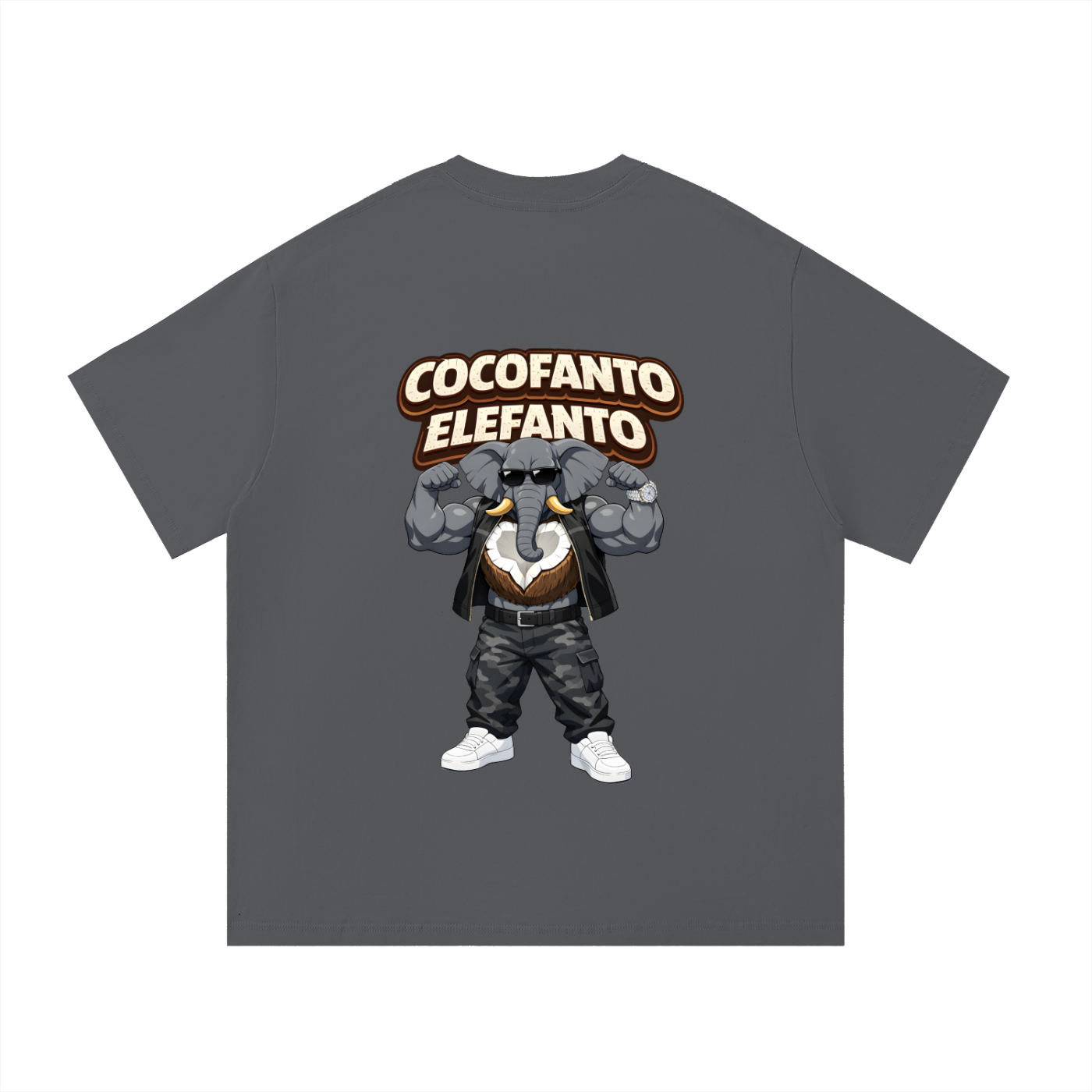 "Cocofanto Elefanto" Essential Cotton T-Shirt