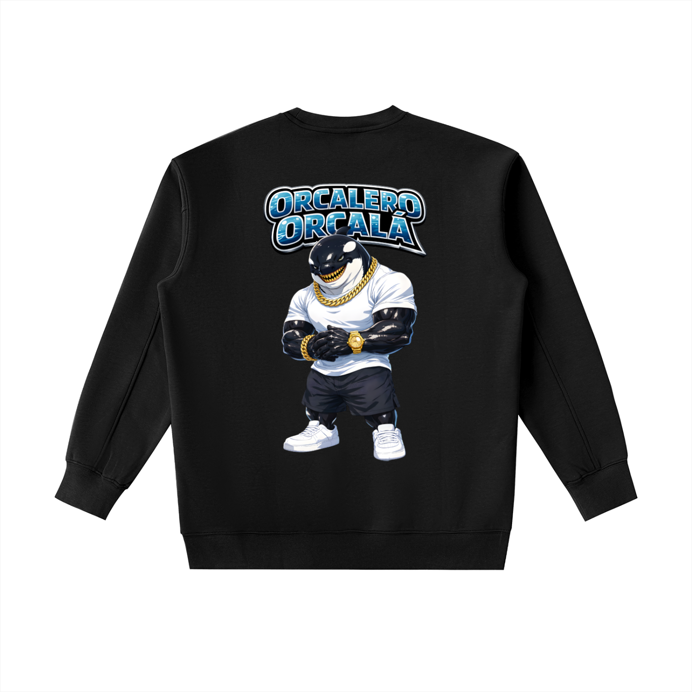 "Orcalero Orcala" Essential Heavyweight Crewneck Sweatshirt