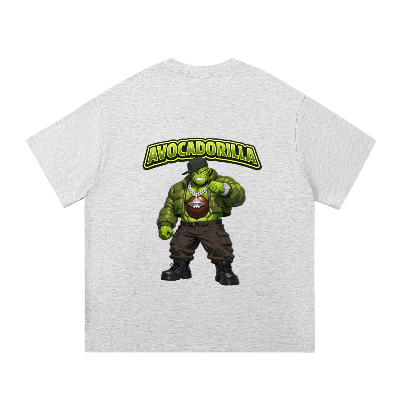 "Avocadorilla" Essential Cotton T-Shirt