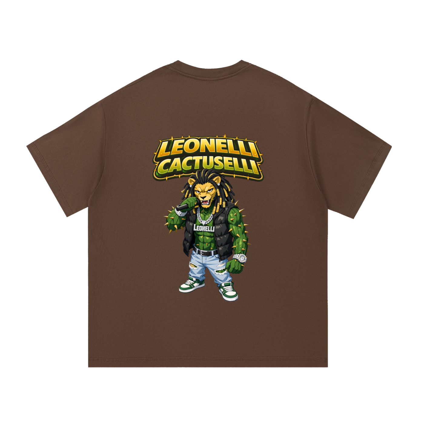 "Leonelli Cactuselli" Essential Cotton T-Shirt