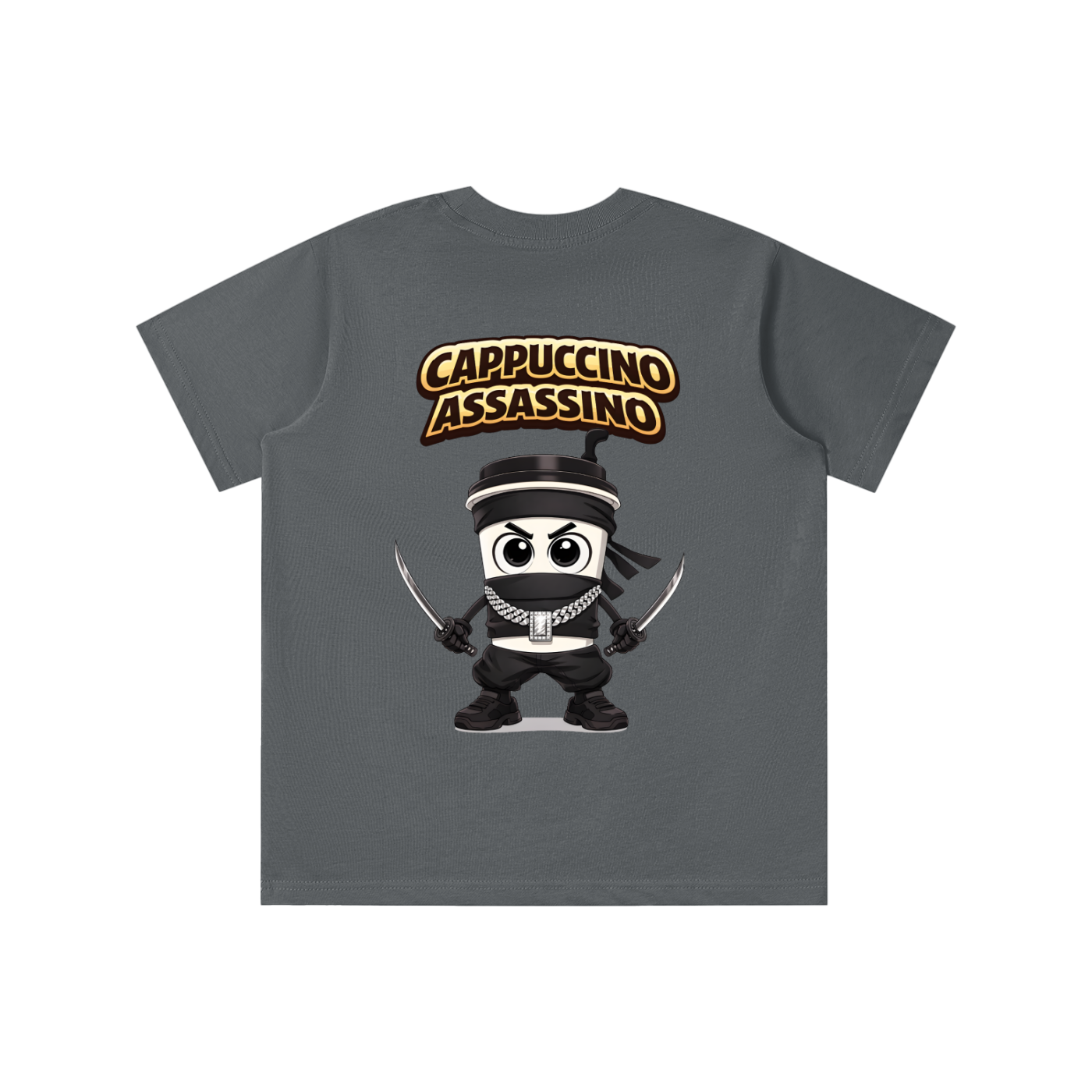 "Cappuccino Assassino" Essential Kids' T-shirt
