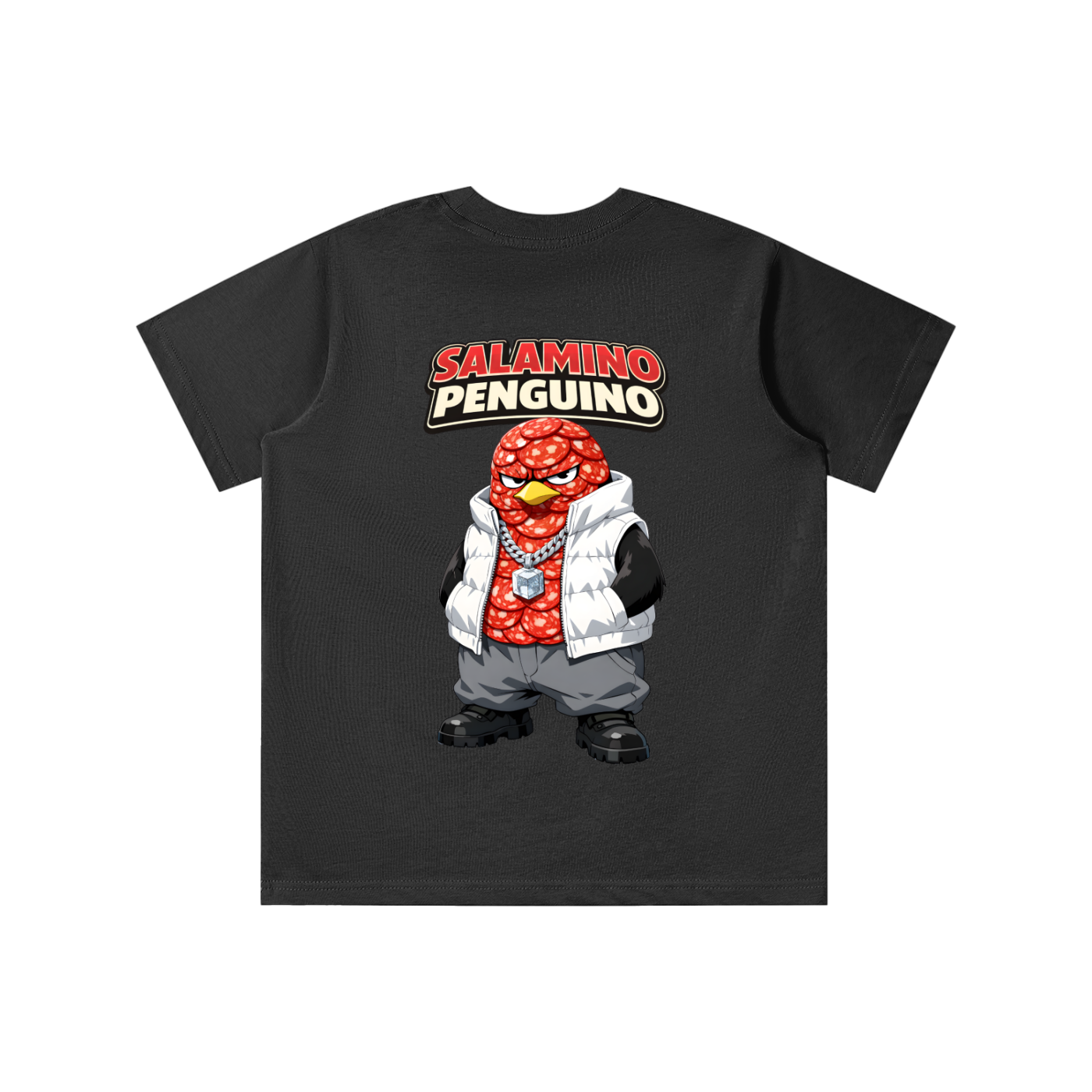 "Salamino Penguino" Essential Kids' T-shirt
