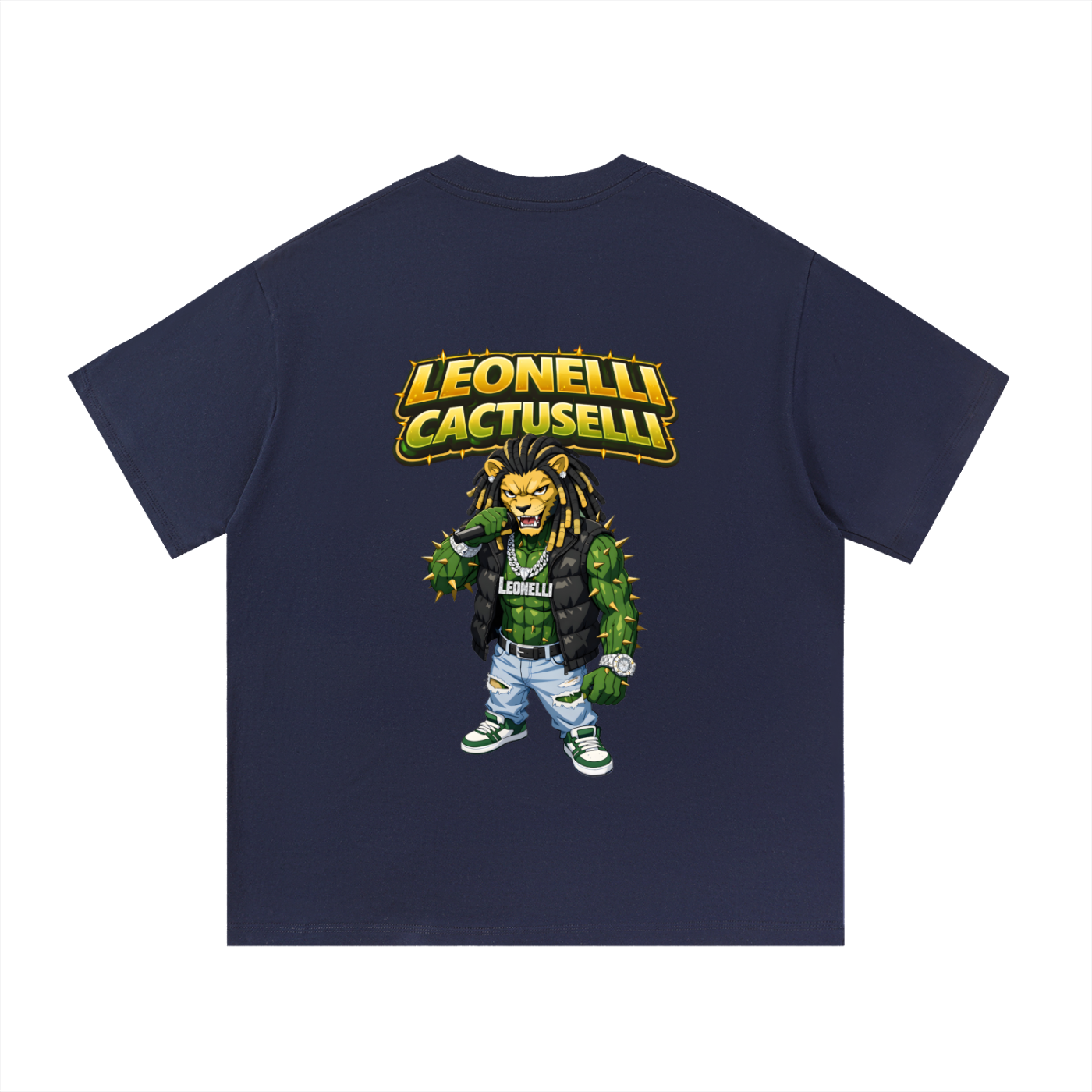 "Leonelli Cactuselli" Essential Cotton T-Shirt
