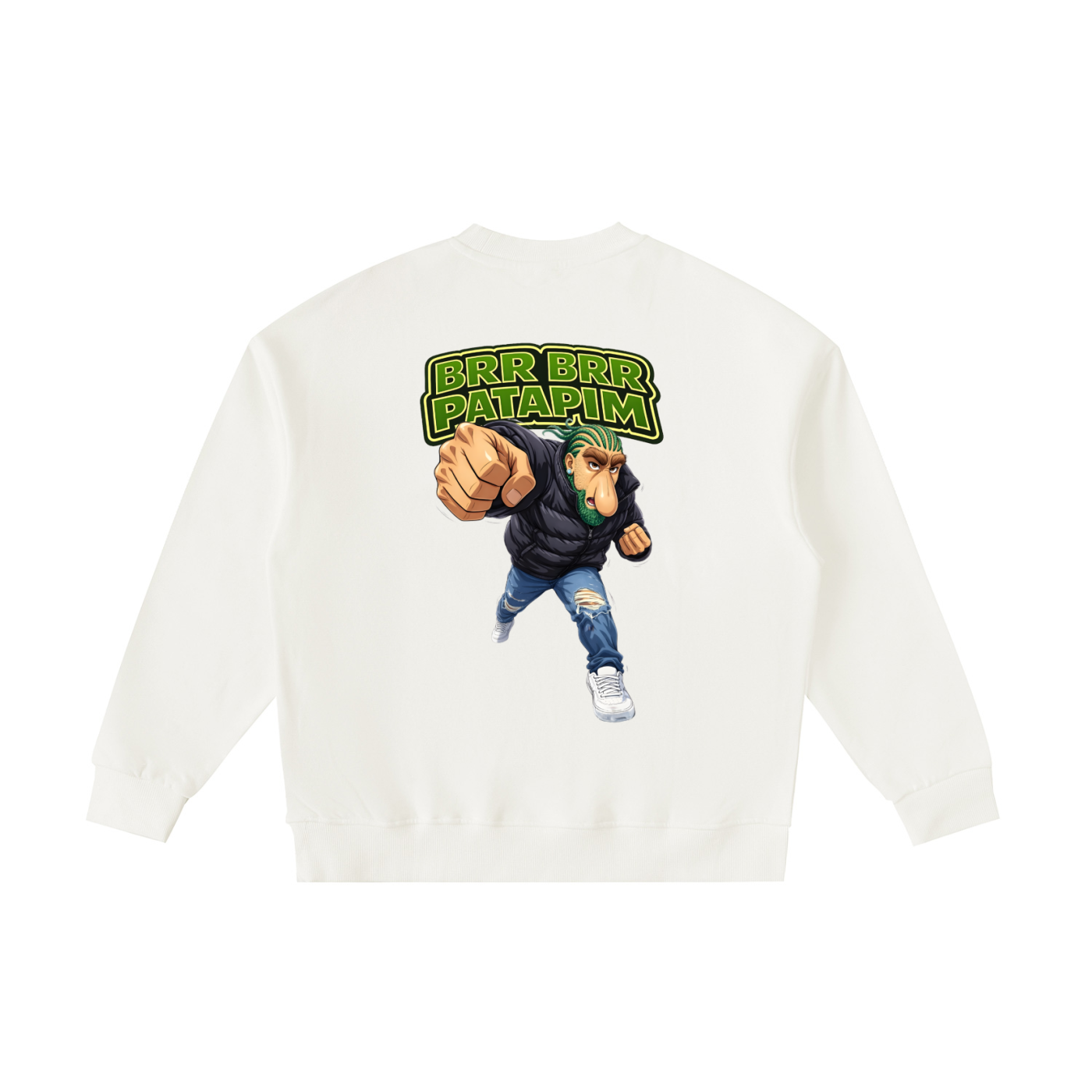 "Brr Brr Patapim" Essential Fleece Kids' Crewneck Sweatshirt