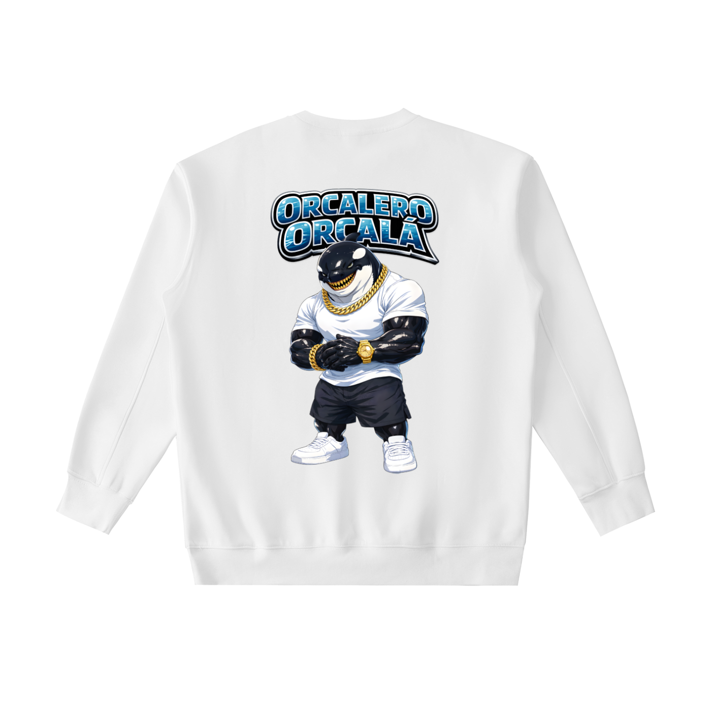 "Orcalero Orcala" Essential Heavyweight Crewneck Sweatshirt