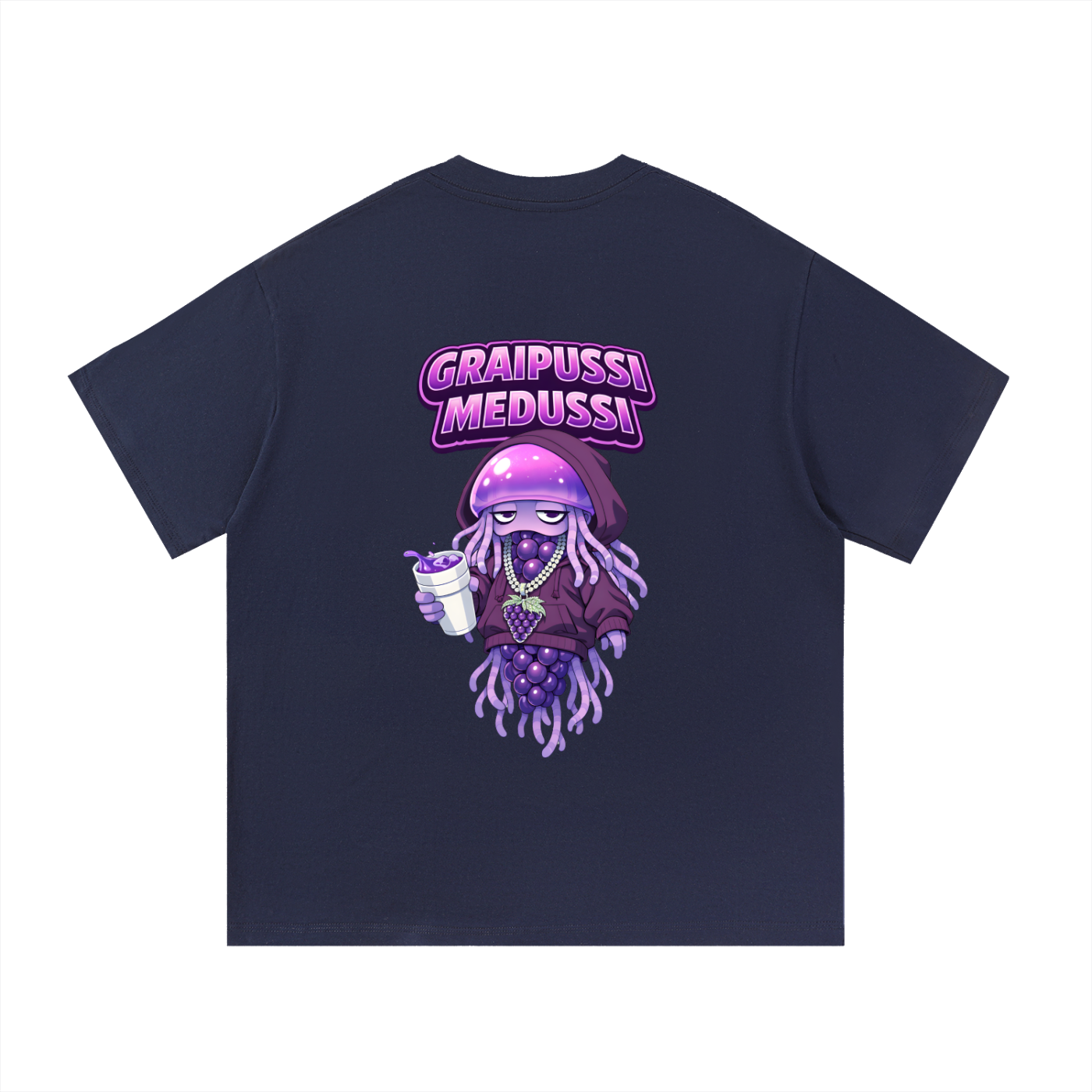 "Graipussi Medussi" Essential Cotton T-Shirt