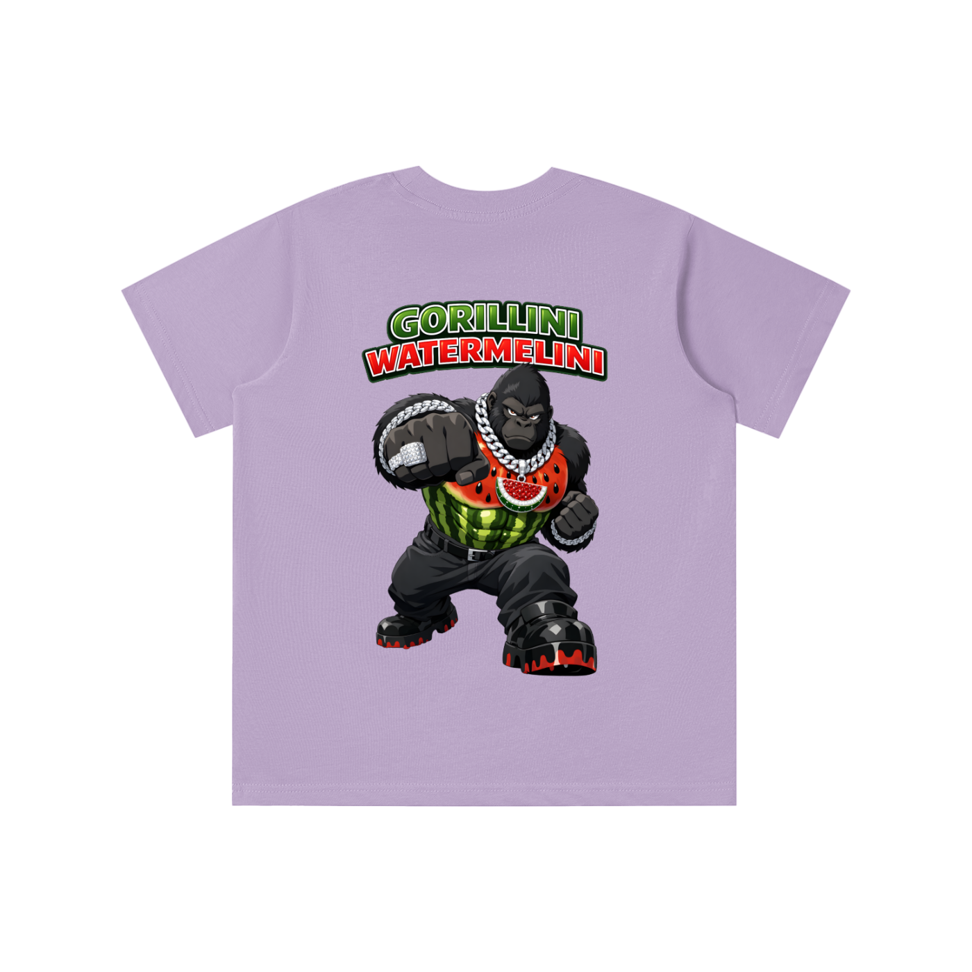 "Gorillini Watermelini" Essential Kids' T-shirt