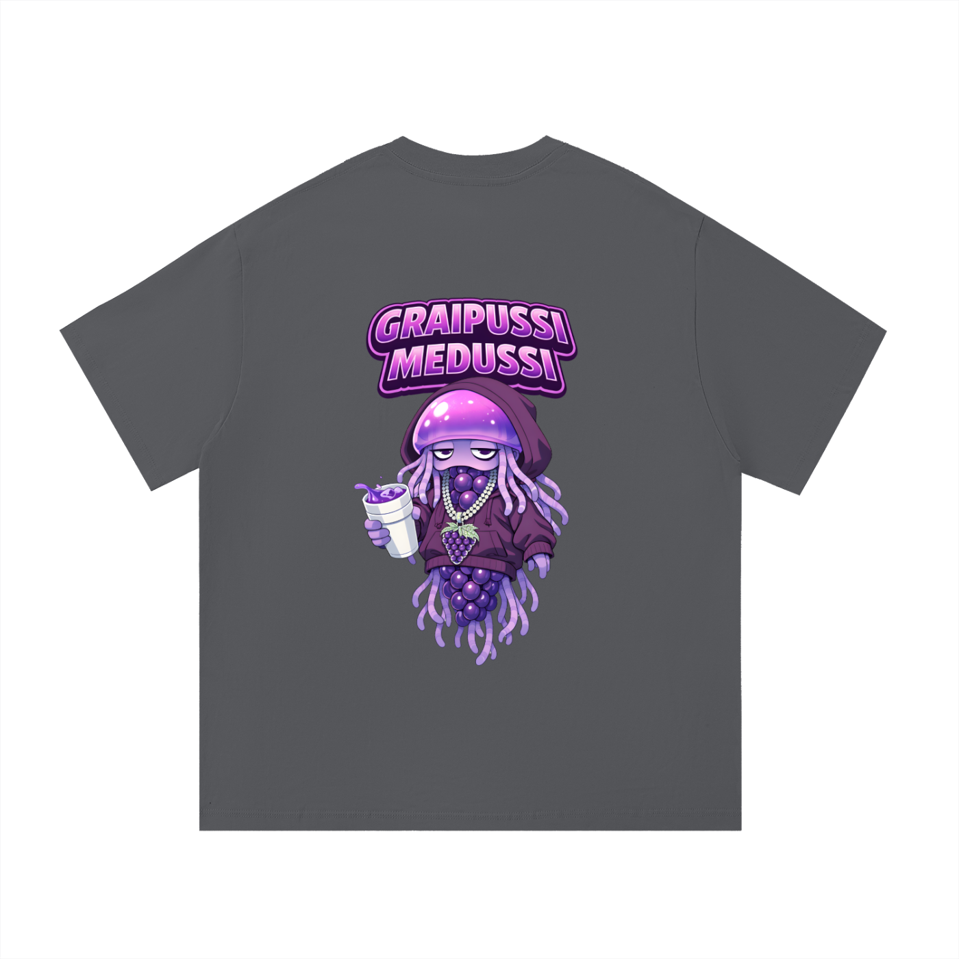 "Graipussi Medussi" Essential Cotton T-Shirt