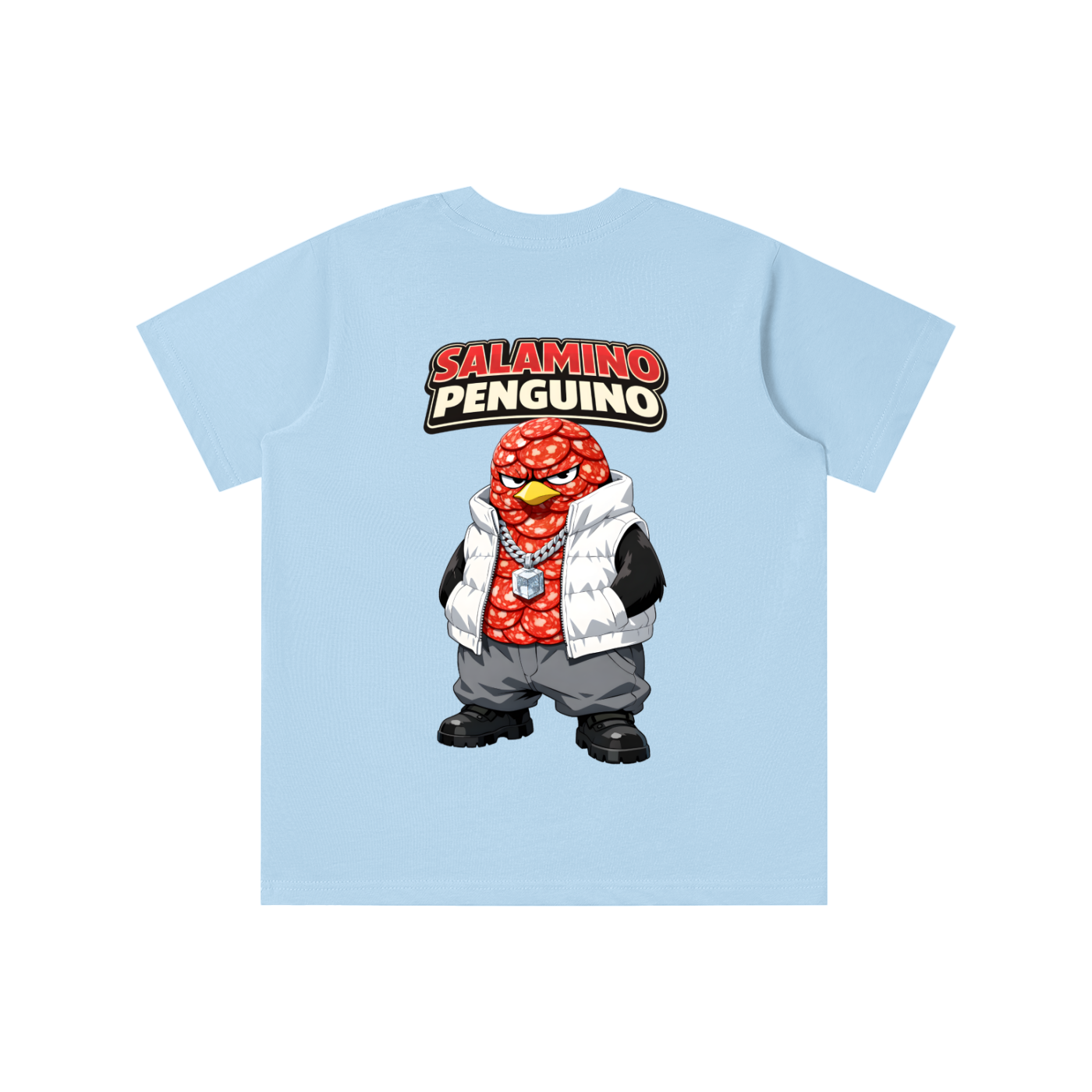 "Salamino Penguino" Essential Kids' T-shirt