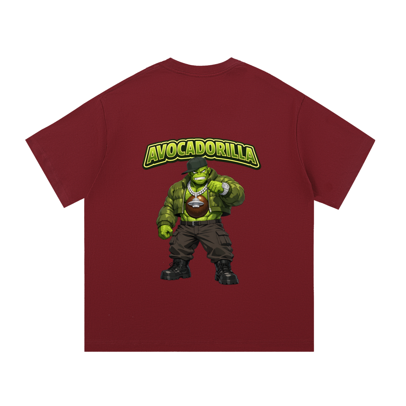 "Avocadorilla" Essential Cotton T-Shirt