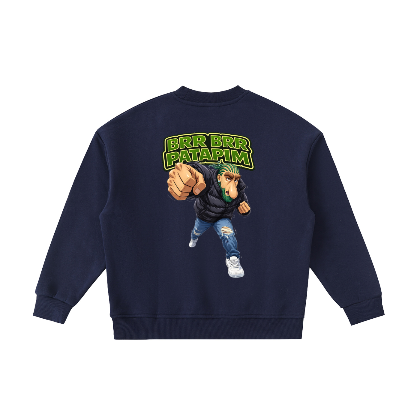 "Brr Brr Patapim" Essential Fleece Kids' Crewneck Sweatshirt