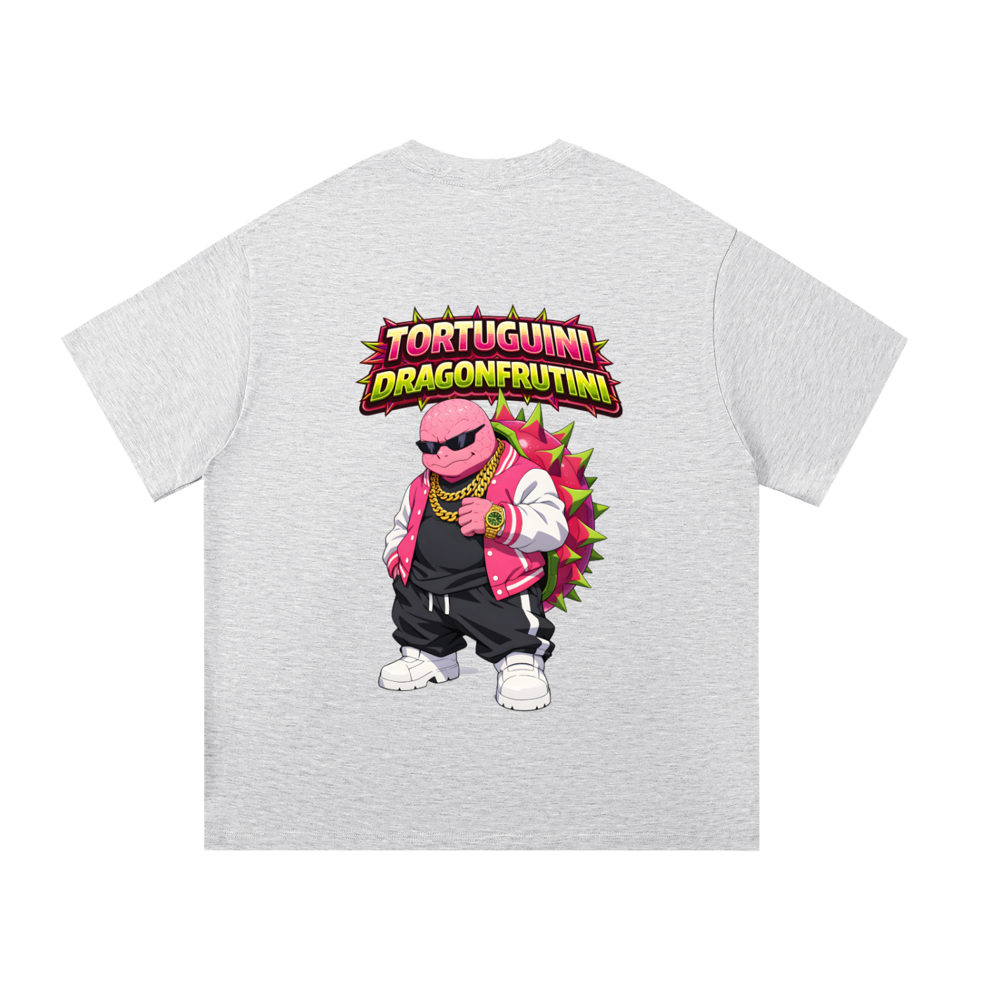 "Tortugini Dragonfrutini" Essential Cotton T-Shirt